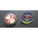 SPEEDWAY - BUXTON BADGES X 2