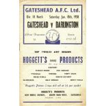 1957/58 GATESHEAD V DARLINGTON