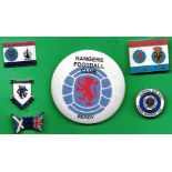 G RANGERS BADGES X 6