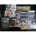 WOLVERHAMPTON WANDERERS VINTAGE REPRINTED PHOTOGRAPHS X 31