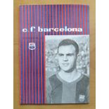1959-60 BARCELONA V WOLVERHAMPTON WANDERERS EUROPEAN CUP PROGRAMME