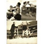 BOXING - VINTAGE PRESS PHOTOGRAPHS @ TOTTENHAM HOTSPUR