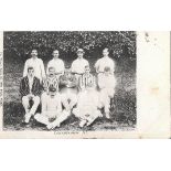 CRICKET - ORIGINAL LEICESTERSHIRE POSTCARD ( FRANKED 1903 )