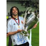 REAL MADRID - IVAN CAMPO AUTOGRAPHED PHOTO