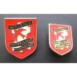 WALSALL BADGES X 2