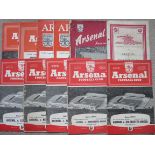 ARSENAL 1940'S /1950'S HOME PROGRAMMES X 23