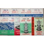 COLLECTION OF FA CUP FINAL X 41