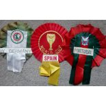 VINTAGE ROSETTE'S - SPAIN, PORTUGAL & WEST GERMANY