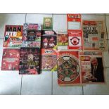 MANCHESTER UNITED BOOKS AND PUBLICATIONS ETC X 13