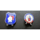 SPEEDWAY - MILTON KEYNES BADGES X 2