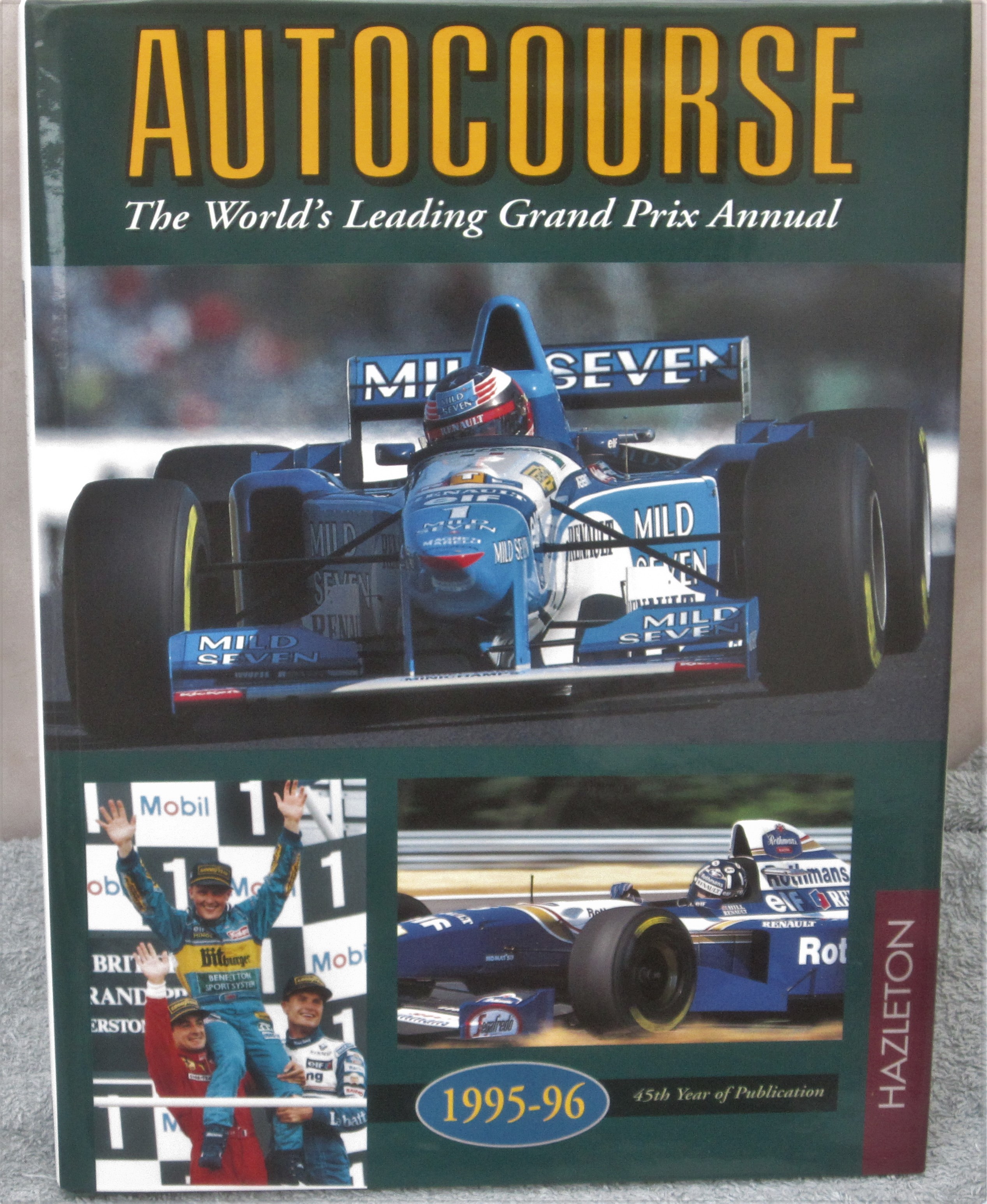 FORMULA 1 - 1995-1996 AUTOCOURSE THE WORLD'S LEADING GRAND PRIX ANNUAL