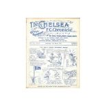 1923-24 CHELSEA V WEST BROMWICH ALBION