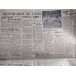 1947 CHELSEA HUDDERSFIELD LEEDS VILLA WOLVES BOLTON BIRMINGHAM CITY WEST BROMWICH ALBION