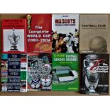 FOOTBALL BOOKS - LOST FOOTBALL LEAGUE GROUNDS FROM THE AIR,MASCOTS, CLUB NICK NAMES ETC.