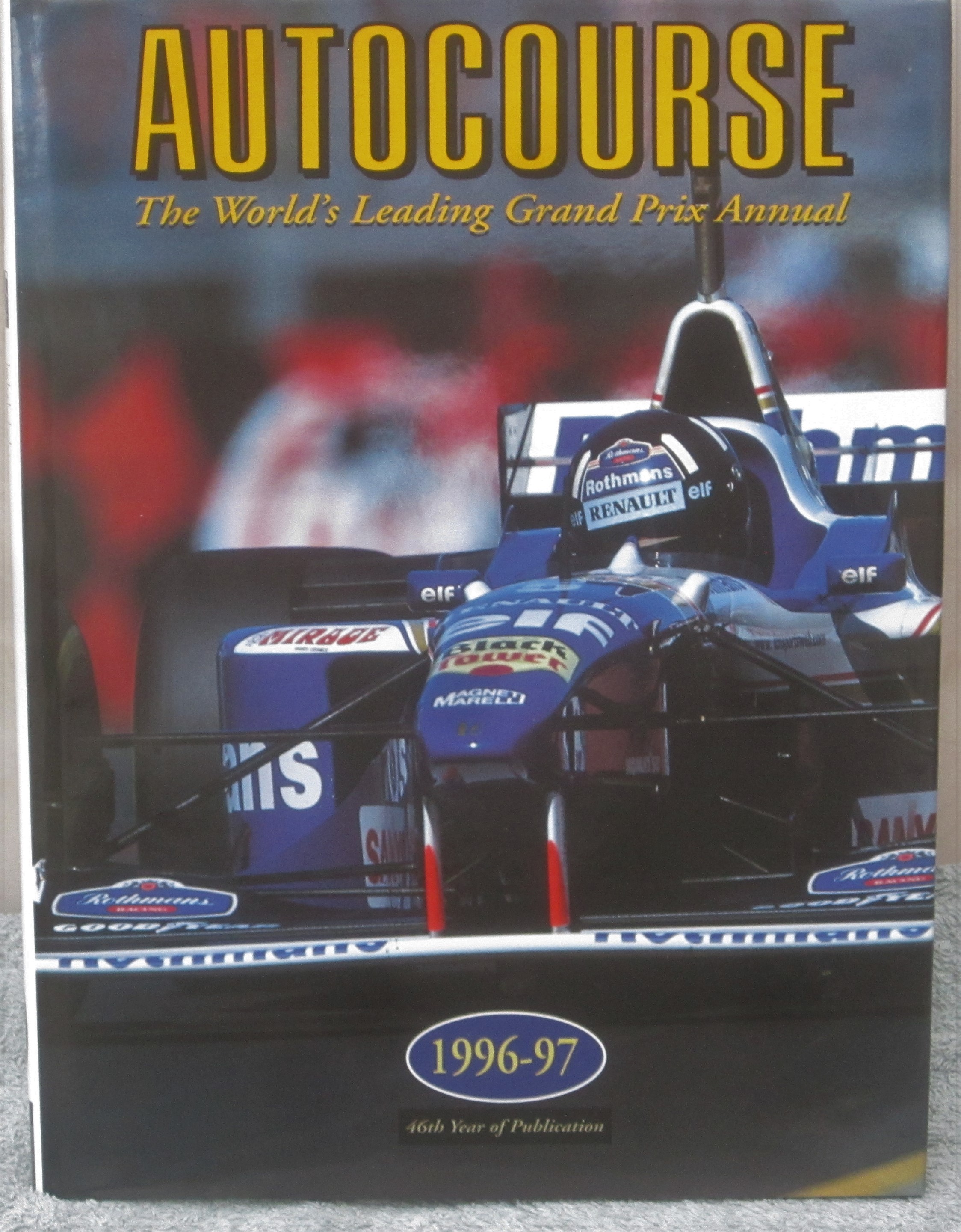 FORMULA 1 - 1996-1997 AUTOCOURSE THE WORLD'S LEADING GRAND PRIX ANNUAL