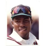 CRICKET - BRIAN LARA WEST INDIES ORIGINAL PRESS PHOTOGRAPH