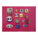 COLLECTION OF FOOTBALL BADGES X 13