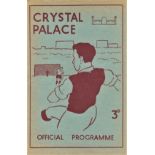 1953/54 CRYSTAL PALACE V COLCHESTER UNITED