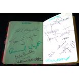 EVERTON 1970-71 AUTOGRAPHS