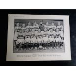 1933-34 MOTHERWELL TEAM PHOTO ISSUED BY THE SUNDAY POST