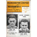1949 FA CUP S/F MANCHESTER UNITED V WOLVERHAMPTON WANDERERS PIRATE PROGRAMME