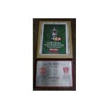 1979 FA CUP FINAL MANCHESTER UNITED V ARSENAL LTD EDITION PLAQUE