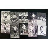ENGLAND PLAYERS 10 AUTOGRAPHED PHOTO'S INC CHANNON, CURRIE, TODD ETC