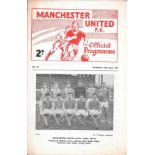 1963-64 MANCHESTER UNITED V SWINDON TOWN FA YOUTH CUP FINAL - INC'S GEORGE BEST