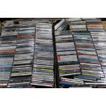 Two boxes of CD's, Bob Dylan, Fairport Convention, Keith Jarrett,