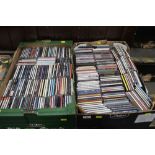 Two boxes of CD's, Pink Floyd, Dave Brubeck,