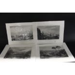 Seventeen large Turner engravings, circa 1840, Venice,