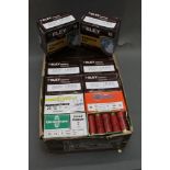 Two hundred and fifty 12 bore shotgun cartridges, all plaswad, various makes etc.