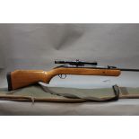 A BSA Air Sporter Mk 5 cal 22 underlever air rifle, circa 1971-1974,