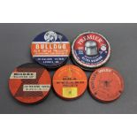 Five part tins of vintage air gun pellets, 22 and 177, to include Bulldog,Premier, Eley etc.