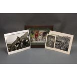 A group of photographs, prints etc relating to The Blencathra Foxhounds,
