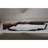 A Russian MU 21-12 semi automatic shotgun, with a 28 3/4" barrel, improved cylinder choke,