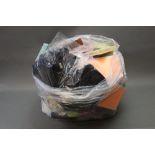 A bag containing 50 assorted fly boxes, 50 spools of fly Leader 10 fly reel cases.