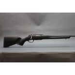 Steyr Mannnlicher cal 243 Wyn bolt action rifle, fitted with a 19" screw cut twist barrel,