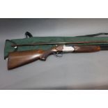 A Luigi Franchi 12 bore over/under shotgun, with 27" barrels, half and improved choke,