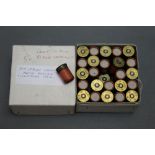 One hundred Eley 12 bore blank cartridges. SHOTGUN CERTIFICATE REQUIRED.