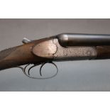 William Lee a 12 bore side by side shotgun, with 28 1/4" barrels, cylinder and improved choke,