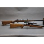 Two cal 22 LR rifles,