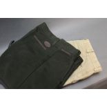 A pair of Musto moleskin breeks size 38", together with a pair of John Brocklehurst moleskin breeks.