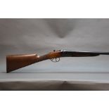 A Gunmark Kestrel 12 bore side by side shotgun, with 27 3/4" barrels, 70 mm chambers, boxlock,