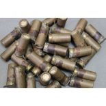 +/- Thirty five Eley London 16 bore pin fire cartridges. SHOTGUN CERTIFICATE REQUIRED.