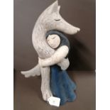 A Paul Smith figurative ceramic sculpture entitled 'In The Forest',