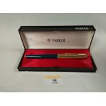 A vintage Parker 61 Custom fountain pen