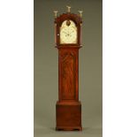 An early 19th century mahogany longcase clock by Neeve Hingham,