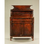 A Regency mahogany chiffonier,