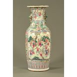A 19th century Chinese Cantonese vase,